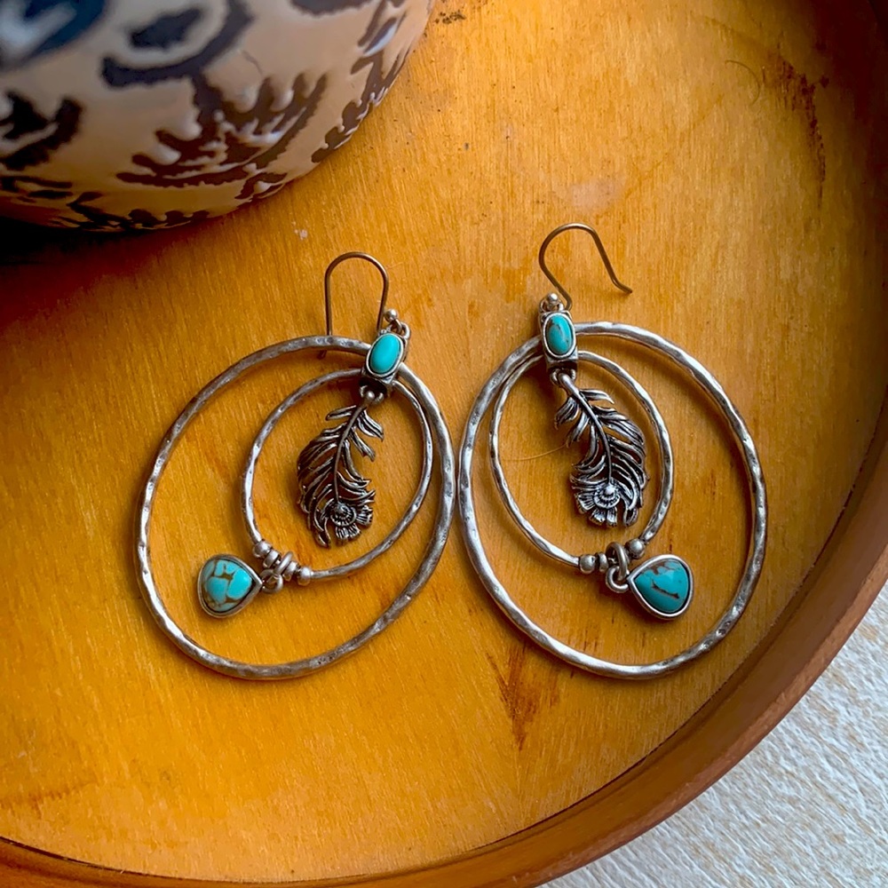 Lucky Brand sterling silver earrings